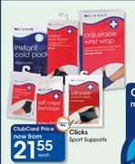 Clicks Sport Supports-Each
