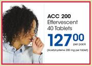 ACC 200 Effervescent-40 Tablets Per Pack
