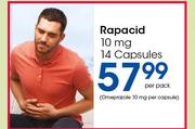 Rapacid 10mg-14 Capsules Per Pack