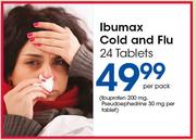 Ibumax Cold And Flu-24 Tablets Per Pack