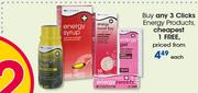 Clicks Energy Products-Each