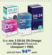 DS-24, DS Omega And DS-Sport Products-Each