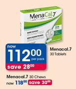 Menacal.7-30 Chews Per Pack