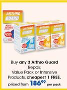 Arthro Guard Repair, Value Pack Or Intensive Products-Per Pack