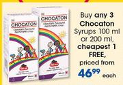 Chocaton Syrup 100ml Or 200ml-Each