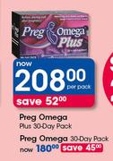 Preg Omega 30 Days Pack-Per Pack