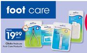 Clicks Pedicure Foot Care Products-Each