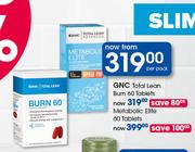 GNC Metabolic Elite-60 Tablets Per Pack