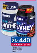 USN Blue Lab Premium Whey-2x908g Per Offer