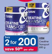 USN Creatine Transport-2x650g Per Offer