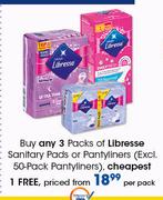 Libresse Sanitary Pads Or Pantyliners-Per Pack