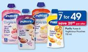 Purity Puree & Yogilicious Pouches-Any 7x110ml Per Offer