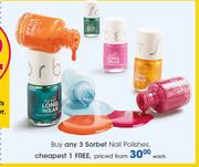 Sorbet Nail Polishes-Each