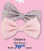 Claire's Hair Bows-Each