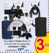 Clicks Back To School Hair Accessories-Each