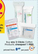 Clicks Cotton Products-Each