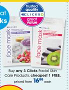 Clicks Facial Skin Care Products-Each