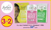 Sorbet Masks-Each