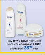Dove Hair Care Products-Each