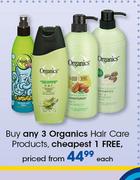 Organics Hair Care Products-Each