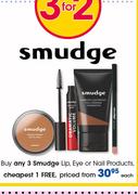 Smudge Lip, Eye Or Nail Products-Each