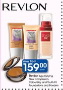 Revlon Age Defying New Complexion, Colour Stay & Youth FX Foundations & Powders-Each