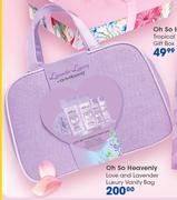 Oh So Heavenly Love & Lavender Luxury Vanity Bag