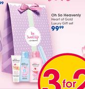 Oh So Heavenly Heart Of Gold Luxury Gift Set