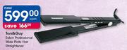 Toni & Guy Salon Professional Wide Plate Hair Straightener-Each