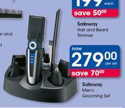 Safeway Men's Grooming Set-Per Set