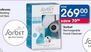 Sorbet Rechargeable Facial Cleanser-Each