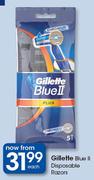 Gillette Blue II Disposable Razors-Each