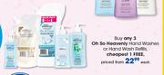 Oh So Heavenly Hand Washes Or Hand Wash Refills-Each
