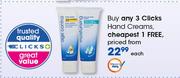Clicks Hand Creams-Each