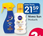 Nivea Sun Products-Each