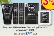 Nivea Men Grooming Products-Each
