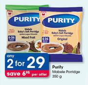 Purity Mabele Porridge-2 x 350g