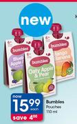 Bumbles Pouches-110ml Each