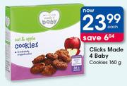 Clicks Made 4 Baby Cookies-160g Each