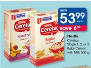 Nestle Ceralac Stage 1, 2 Or 3 Baby Cereal (With Milk)-500g Each