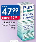 Pure Infant Nappy Cream-100g Each