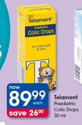 Telament Paediatric Colic Drops-30ml Each