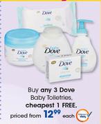 Dove Baby Toiletries-Each