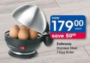 Safeway Stainless Steel 7 Egg Boiler-Each