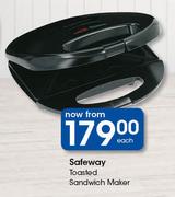 Safeway Toasted Sandwich Maker-Each