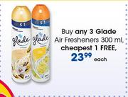 Glade Air Fresheners-300ml Each