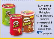 Pringles- Savoury Snacks-42g