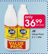 Jik Value Pack-2 x 1Ltr Per Pack