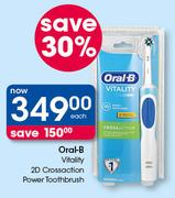 Oral-B Vitality 20 Crossaction Power Toothbrush-Each