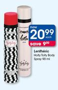 Lentheric Hoity Toity Body Spray-90ml Each